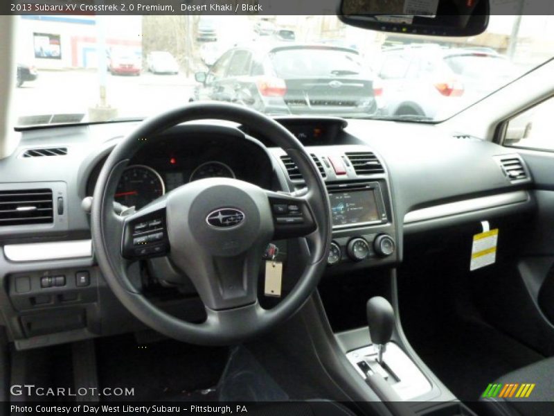 Desert Khaki / Black 2013 Subaru XV Crosstrek 2.0 Premium