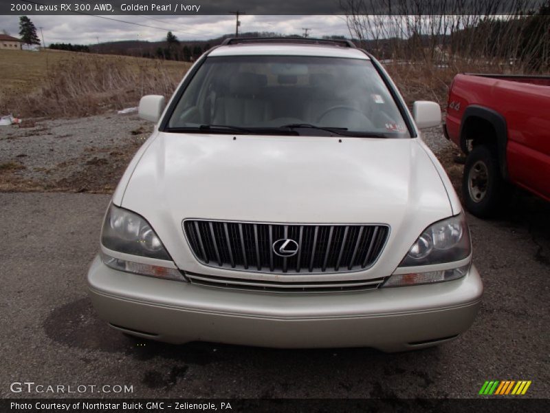 Golden Pearl / Ivory 2000 Lexus RX 300 AWD