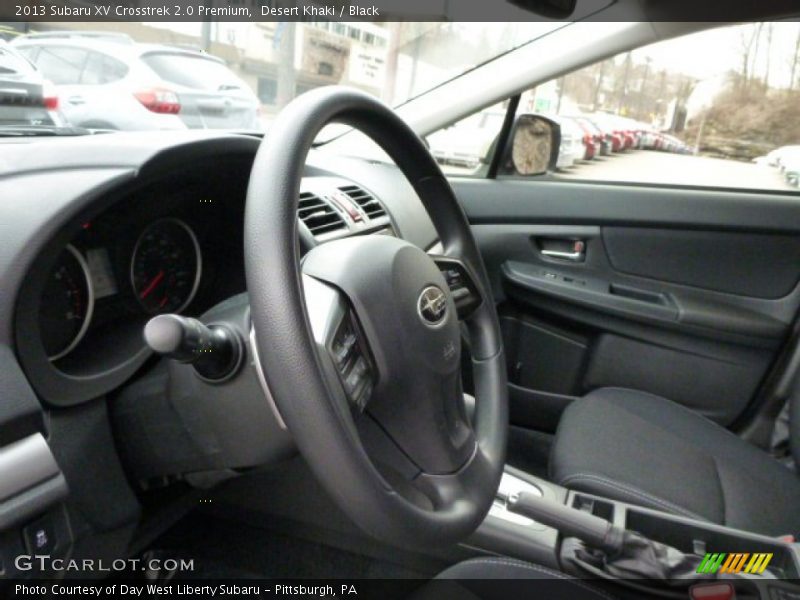 Desert Khaki / Black 2013 Subaru XV Crosstrek 2.0 Premium