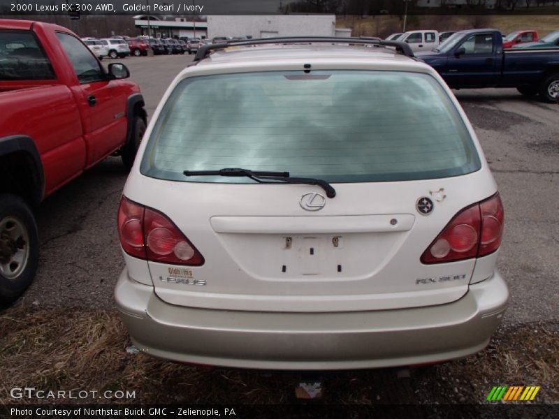 Golden Pearl / Ivory 2000 Lexus RX 300 AWD