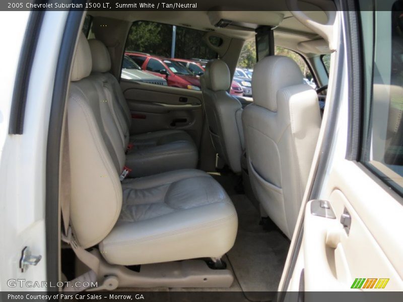 Summit White / Tan/Neutral 2005 Chevrolet Suburban 1500 LT