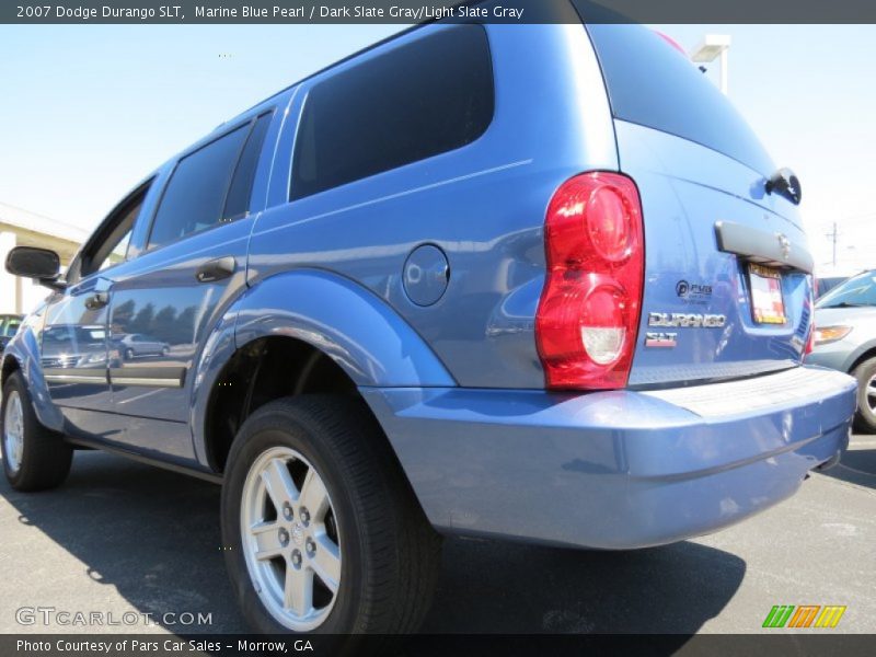 Marine Blue Pearl / Dark Slate Gray/Light Slate Gray 2007 Dodge Durango SLT