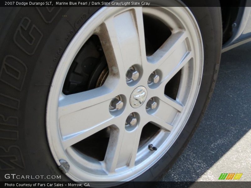 Marine Blue Pearl / Dark Slate Gray/Light Slate Gray 2007 Dodge Durango SLT