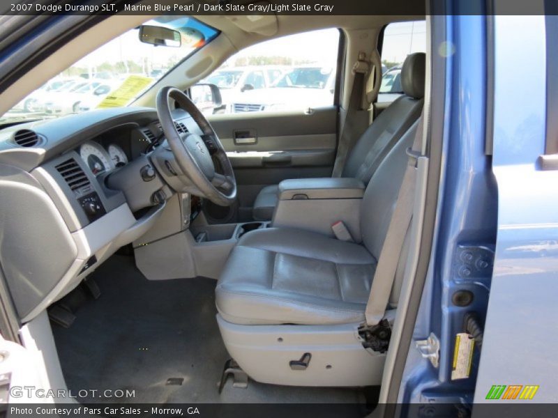 Marine Blue Pearl / Dark Slate Gray/Light Slate Gray 2007 Dodge Durango SLT