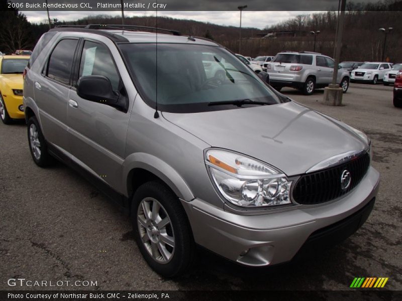Platinum Metallic / Gray 2006 Buick Rendezvous CXL