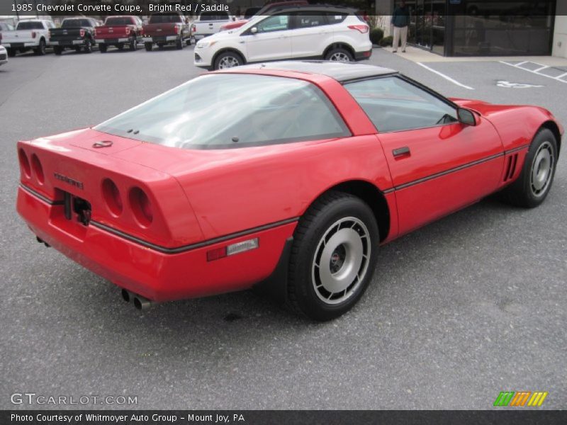  1985 Corvette Coupe Bright Red