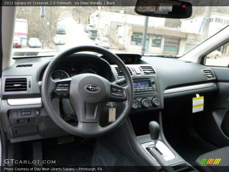 Ice Silver Metallic / Black 2013 Subaru XV Crosstrek 2.0 Premium