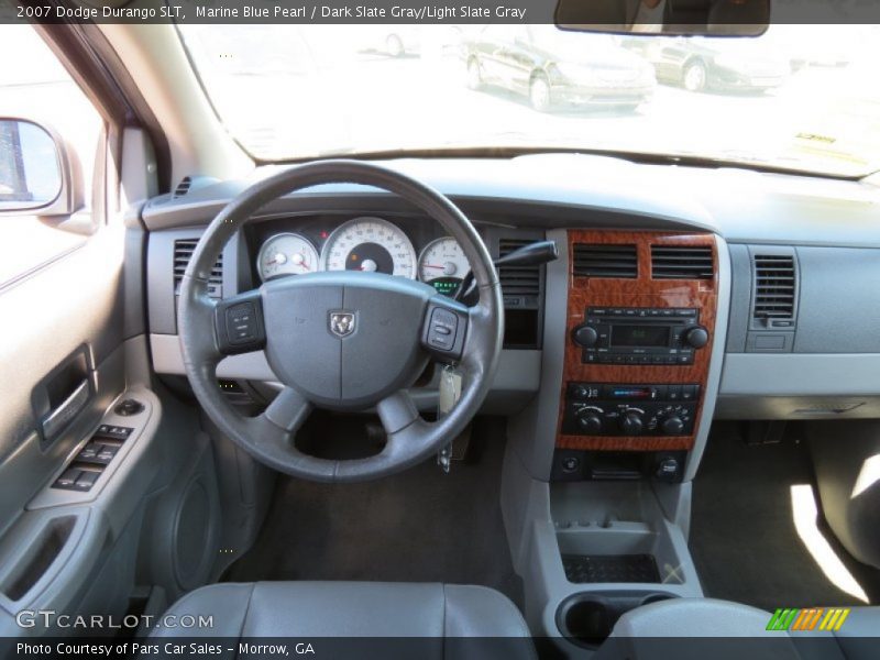 Marine Blue Pearl / Dark Slate Gray/Light Slate Gray 2007 Dodge Durango SLT