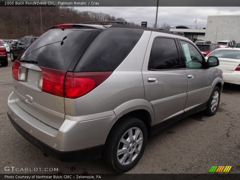 Platinum Metallic / Gray 2006 Buick Rendezvous CXL