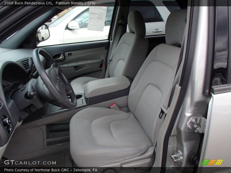 Platinum Metallic / Gray 2006 Buick Rendezvous CXL
