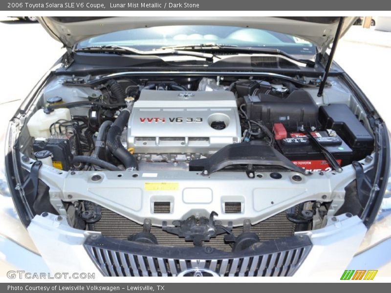 Lunar Mist Metallic / Dark Stone 2006 Toyota Solara SLE V6 Coupe