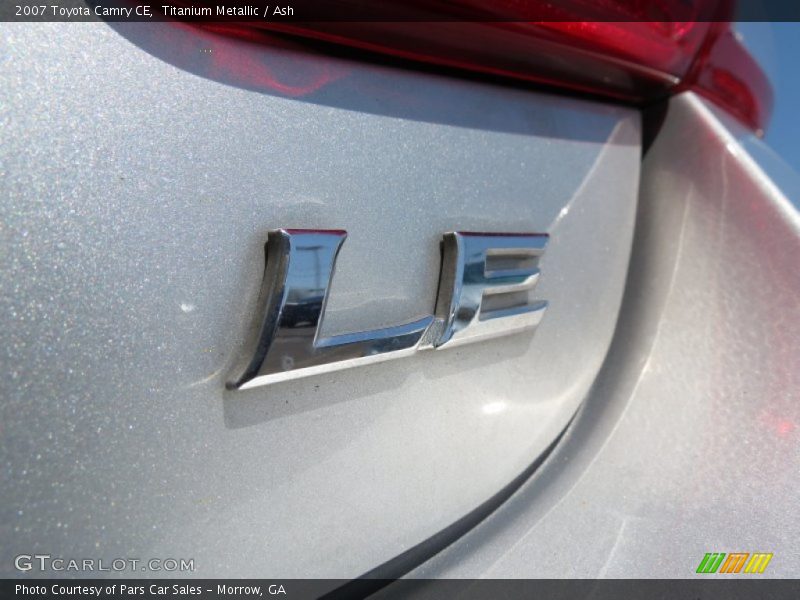 Titanium Metallic / Ash 2007 Toyota Camry CE