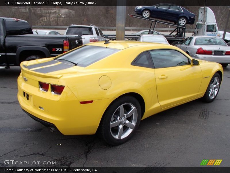  2012 Camaro LT Coupe Rally Yellow