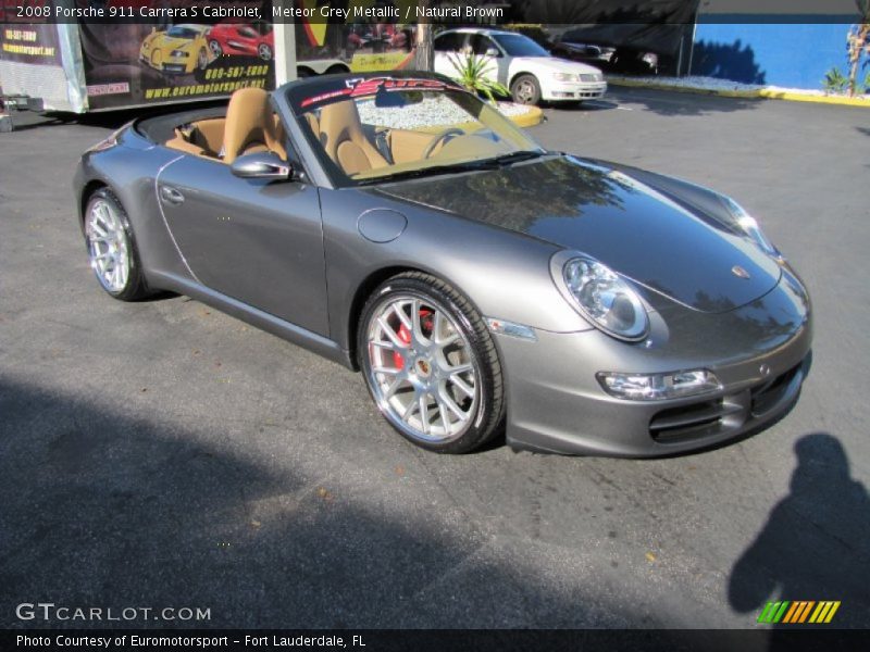 Front 3/4 View of 2008 911 Carrera S Cabriolet