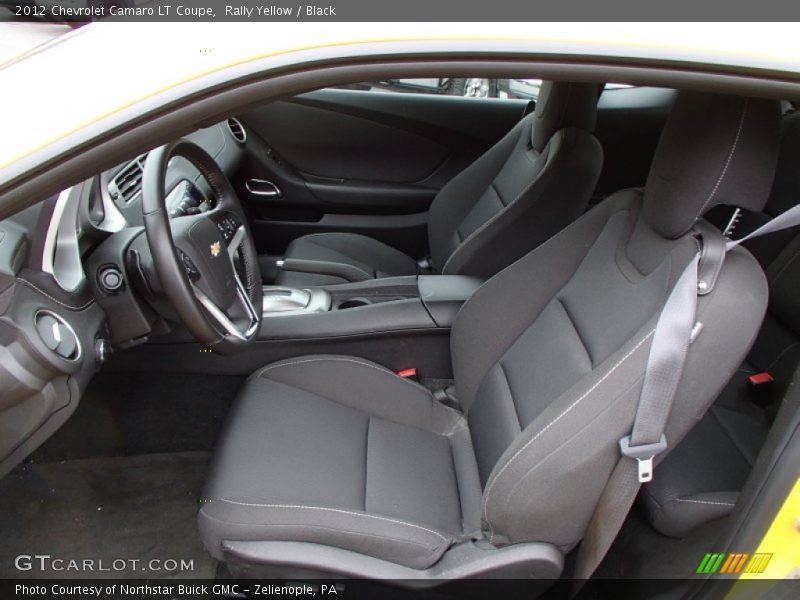  2012 Camaro LT Coupe Black Interior