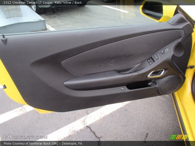Rally Yellow / Black 2012 Chevrolet Camaro LT Coupe