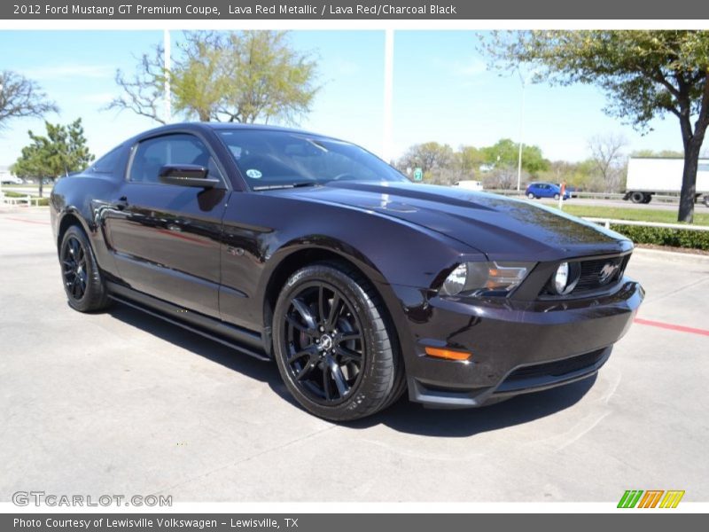 Front 3/4 View of 2012 Mustang GT Premium Coupe