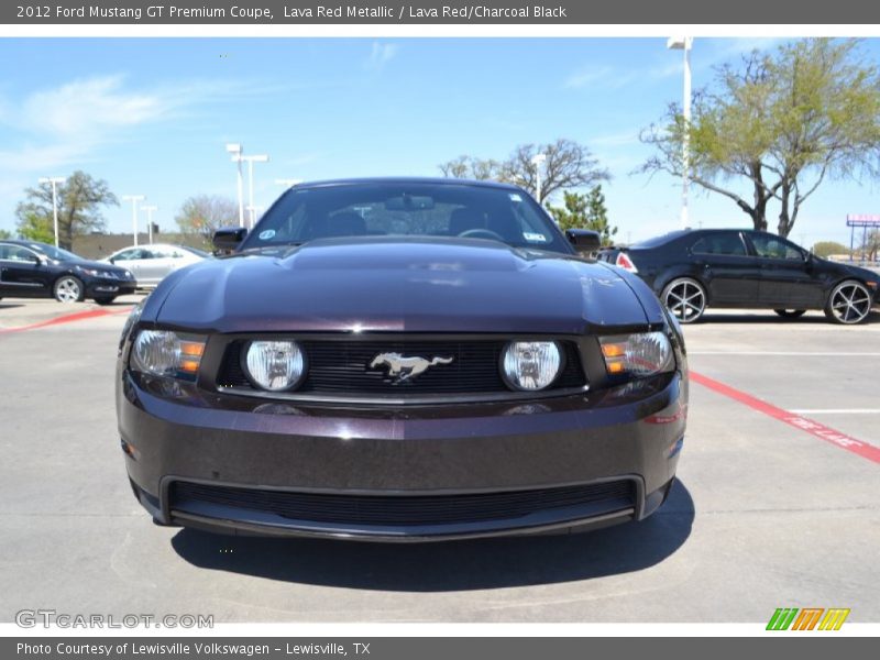  2012 Mustang GT Premium Coupe Lava Red Metallic