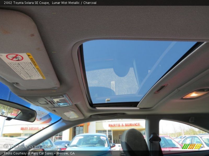 Lunar Mist Metallic / Charcoal 2002 Toyota Solara SE Coupe