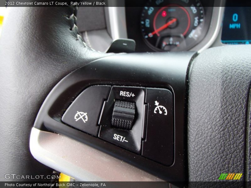 Rally Yellow / Black 2012 Chevrolet Camaro LT Coupe