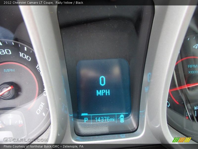 Rally Yellow / Black 2012 Chevrolet Camaro LT Coupe