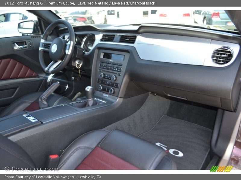 Dashboard of 2012 Mustang GT Premium Coupe