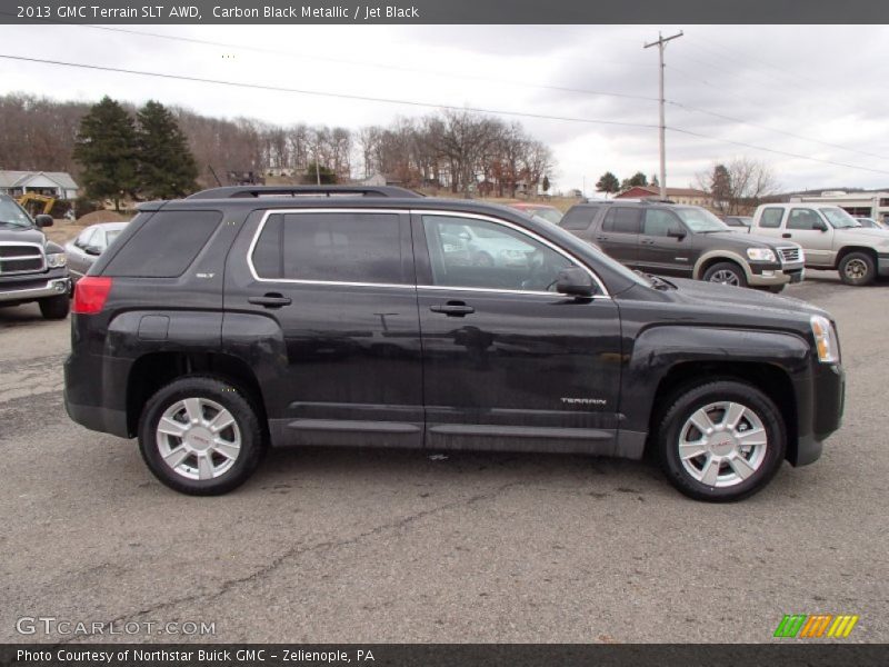 Carbon Black Metallic / Jet Black 2013 GMC Terrain SLT AWD