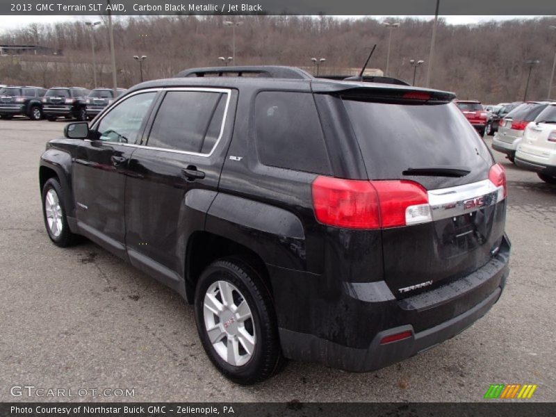 Carbon Black Metallic / Jet Black 2013 GMC Terrain SLT AWD