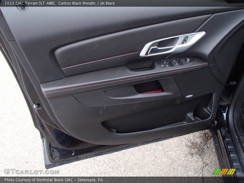 Carbon Black Metallic / Jet Black 2013 GMC Terrain SLT AWD
