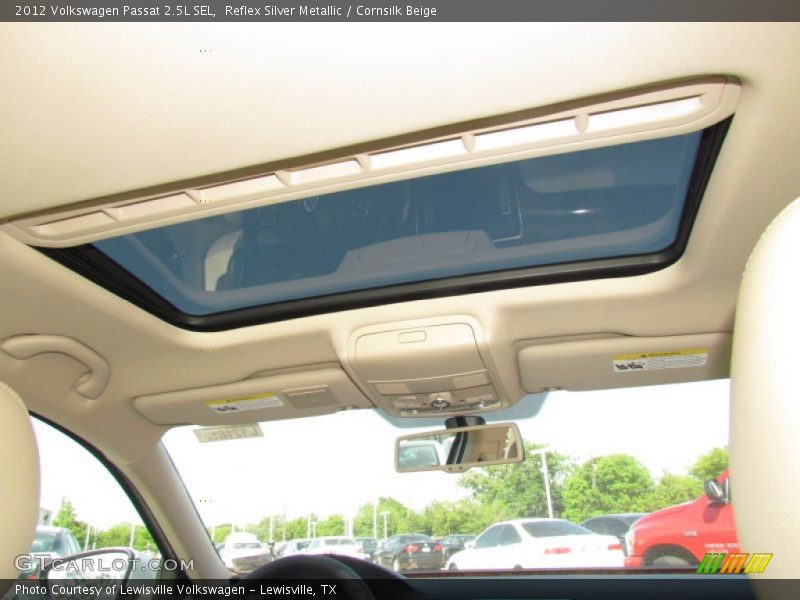 Reflex Silver Metallic / Cornsilk Beige 2012 Volkswagen Passat 2.5L SEL