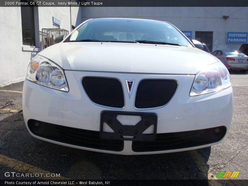 Ivory White / Light Taupe 2006 Pontiac G6 GT Coupe