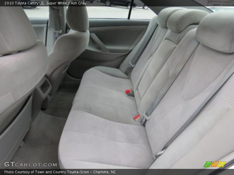 Super White / Ash Gray 2010 Toyota Camry LE