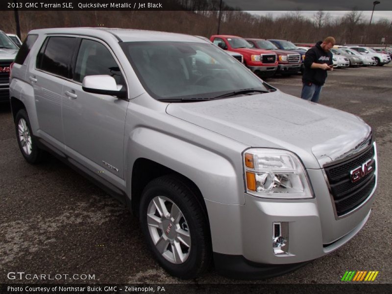 Quicksilver Metallic / Jet Black 2013 GMC Terrain SLE