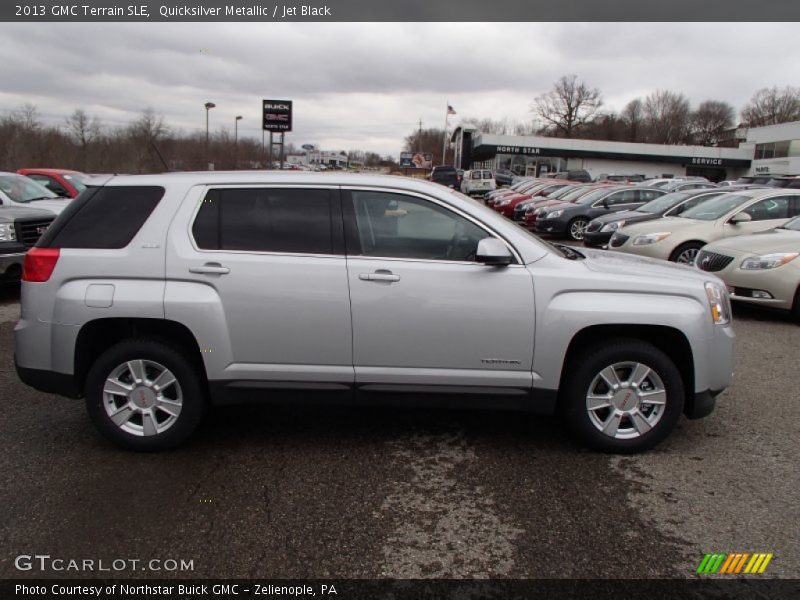 Quicksilver Metallic / Jet Black 2013 GMC Terrain SLE