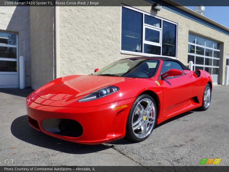 Front 3/4 View of 2006 F430 Spider F1