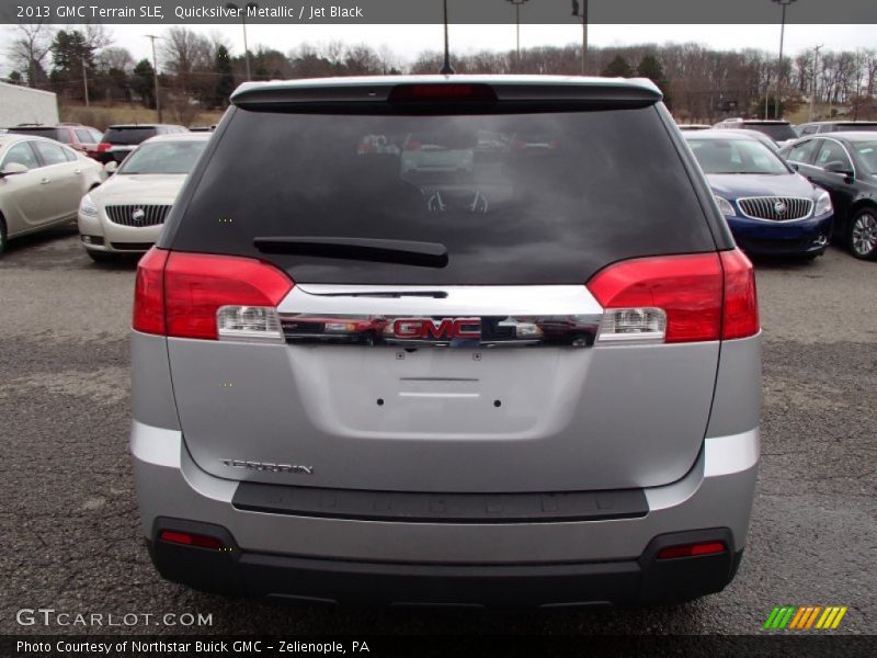 Quicksilver Metallic / Jet Black 2013 GMC Terrain SLE
