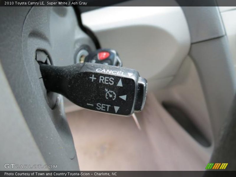 Super White / Ash Gray 2010 Toyota Camry LE