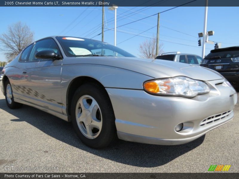 Silverstone Metallic / Ebony 2005 Chevrolet Monte Carlo LT