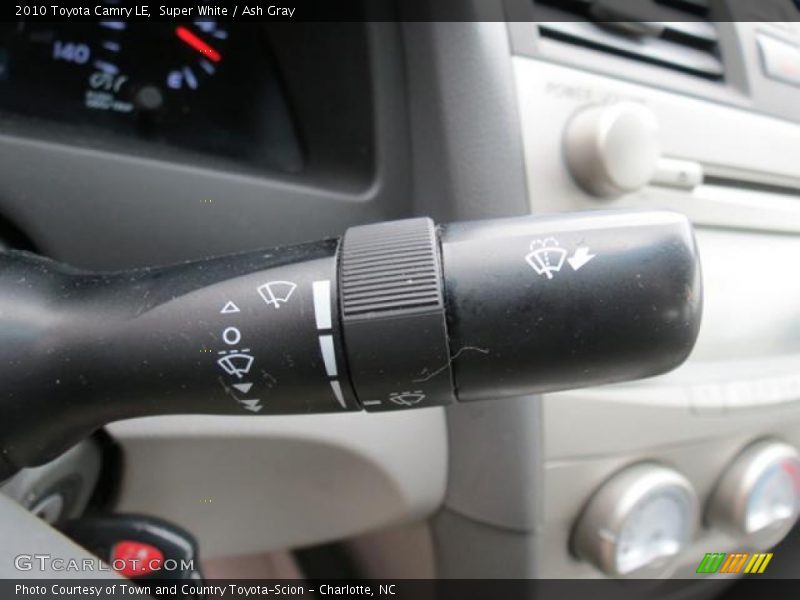 Super White / Ash Gray 2010 Toyota Camry LE