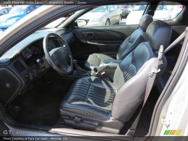  2005 Monte Carlo LT Ebony Interior