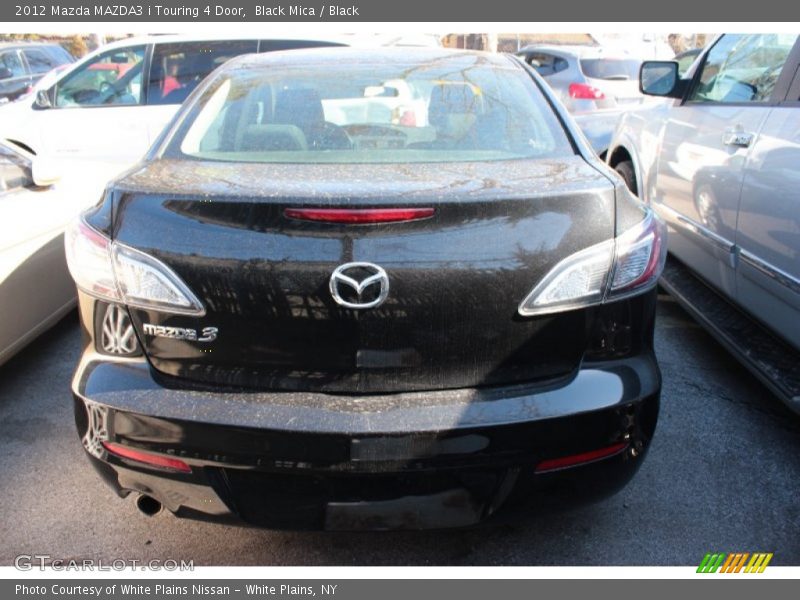 Black Mica / Black 2012 Mazda MAZDA3 i Touring 4 Door