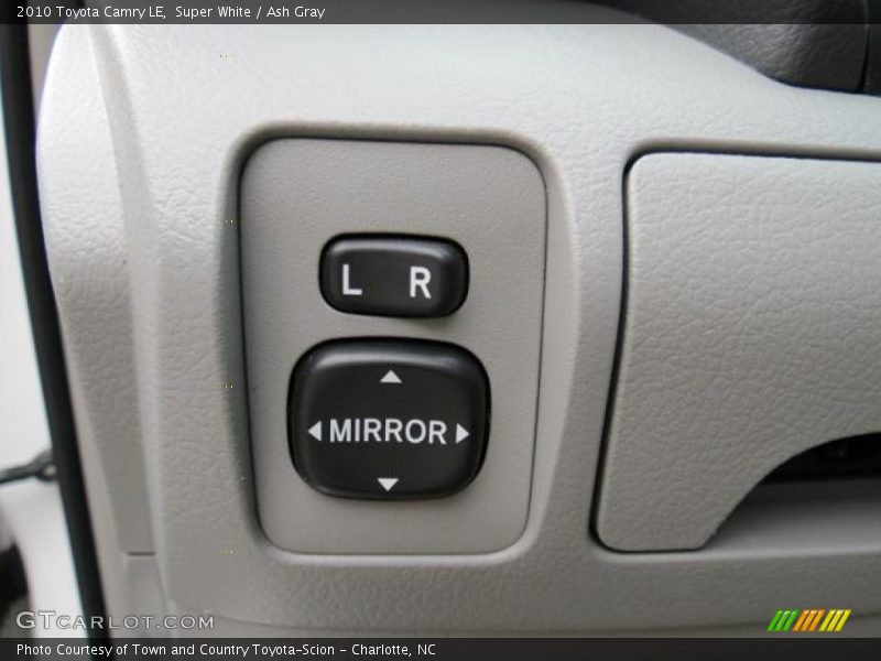 Super White / Ash Gray 2010 Toyota Camry LE