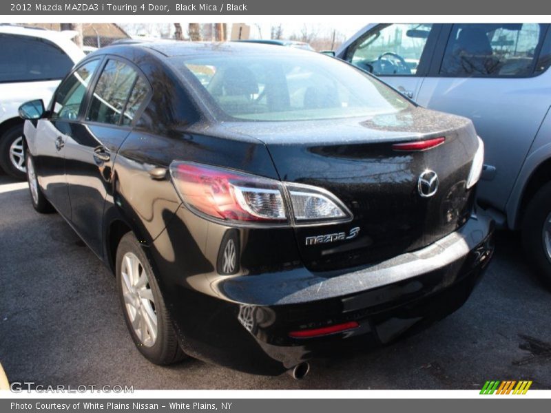 Black Mica / Black 2012 Mazda MAZDA3 i Touring 4 Door