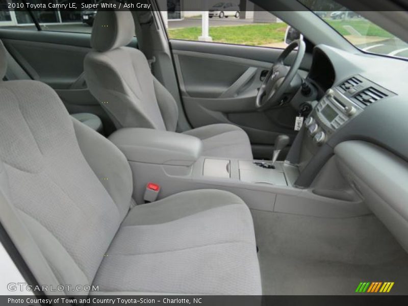 Super White / Ash Gray 2010 Toyota Camry LE