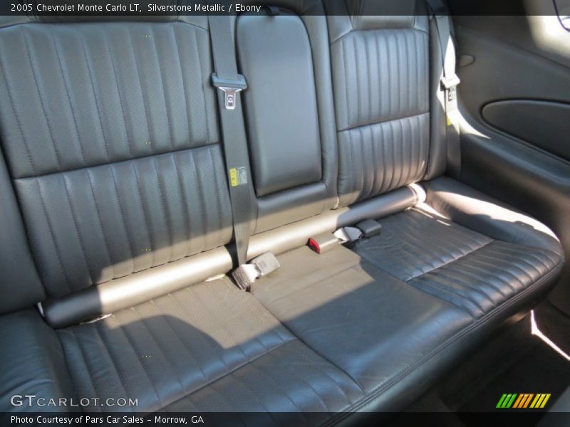 Rear Seat of 2005 Monte Carlo LT