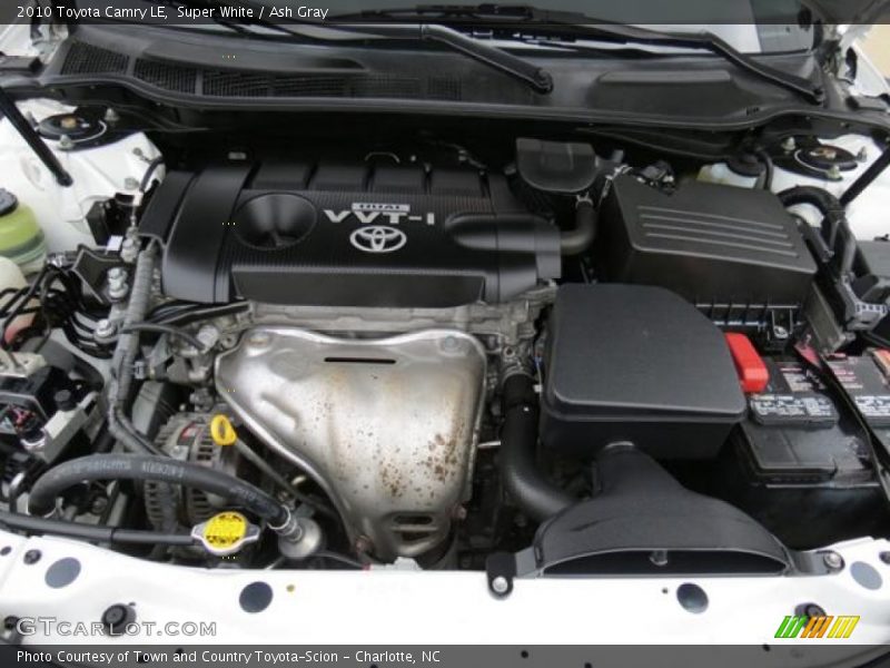 Super White / Ash Gray 2010 Toyota Camry LE