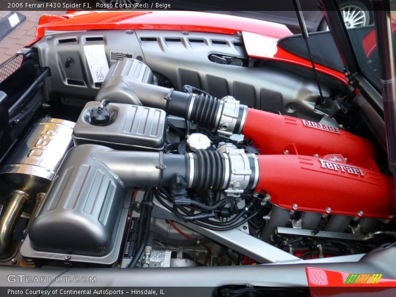  2006 F430 Spider F1 Engine - 4.3 Liter DOHC 32-Valve V8