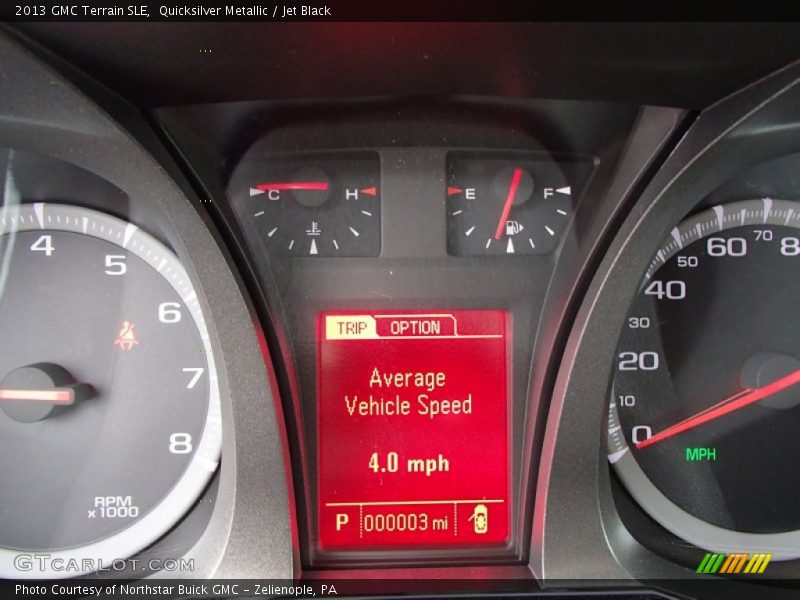 Quicksilver Metallic / Jet Black 2013 GMC Terrain SLE