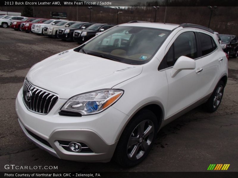 Front 3/4 View of 2013 Encore Leather AWD