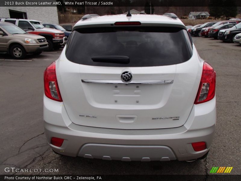 White Pearl Tricoat / Saddle 2013 Buick Encore Leather AWD